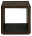 Hensington Square End Table Huntsville Furniture Outlet
