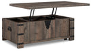 Hollum Lift Top Cocktail Table Huntsville Furniture Outlet