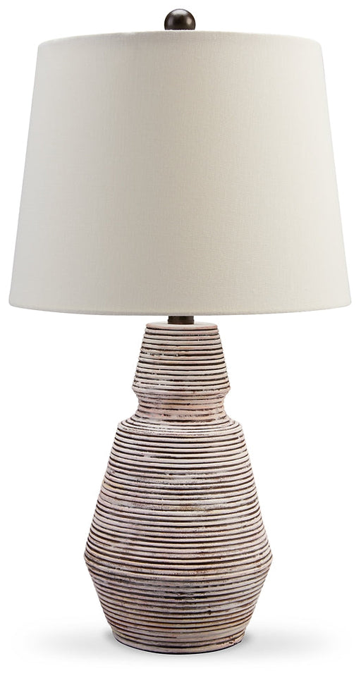 Jairburns Poly Table Lamp (2/CN) Huntsville Furniture Outlet