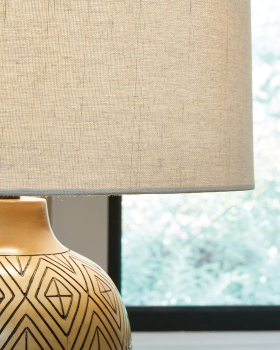 Jairgan Poly Table Lamp (2/CN) Huntsville Furniture Outlet
