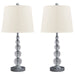 Joaquin Crystal Table Lamp (2/CN) Huntsville Furniture Outlet