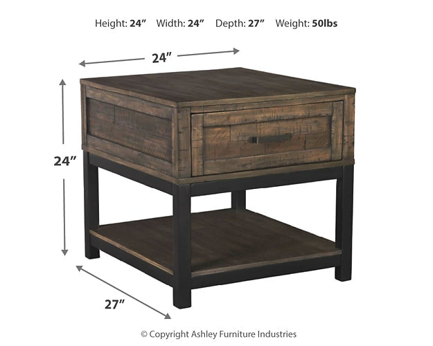 Johurst Coffee Table with 2 End Tables Huntsville Furniture Outlet
