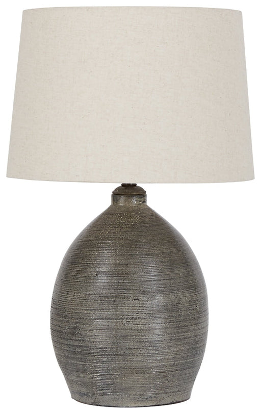 Joyelle Terracotta Table Lamp (1/CN) Huntsville Furniture Outlet
