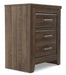 Juararo Queen Panel Bed with Mirrored Dresser, Chest and Nightstand Huntsville Furniture Outlet