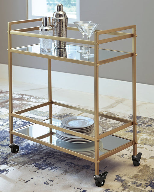 Kailman Bar Cart Huntsville Furniture Outlet