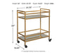 Kailman Bar Cart Huntsville Furniture Outlet
