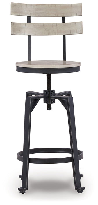 Karisslyn Swivel Barstool (2/CN) Huntsville Furniture Outlet