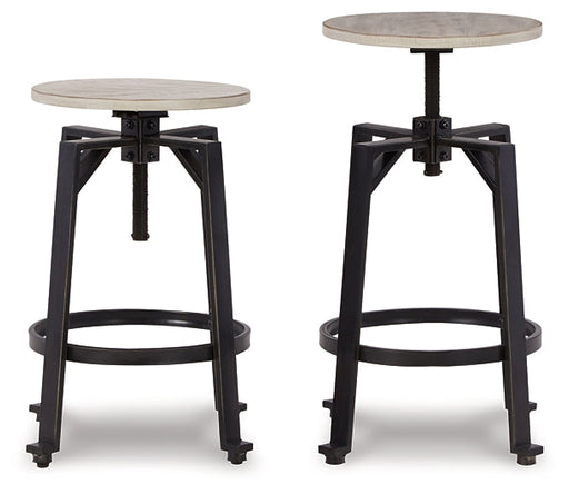 Karisslyn Swivel Stool (2/CN) Huntsville Furniture Outlet