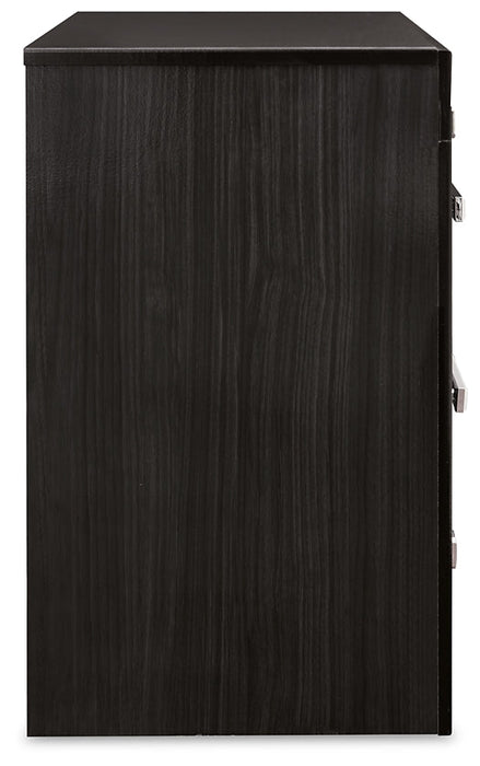Kaydell King Upholstered Panel Storage Bed with Mirrored Dresser, Chest and Nightstand Huntsville Furniture Outlet
