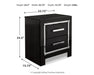 Kaydell King Upholstered Panel Storage Platform Bed with Mirrored Dresser and 2 Nightstands Huntsville Furniture Outlet
