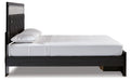 Kaydell Queen Upholstered Panel Storage Bed with Mirrored Dresser Huntsville Furniture Outlet