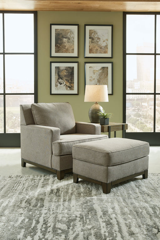 Kaywood Chair and Ottoman Huntsville Furniture Outlet