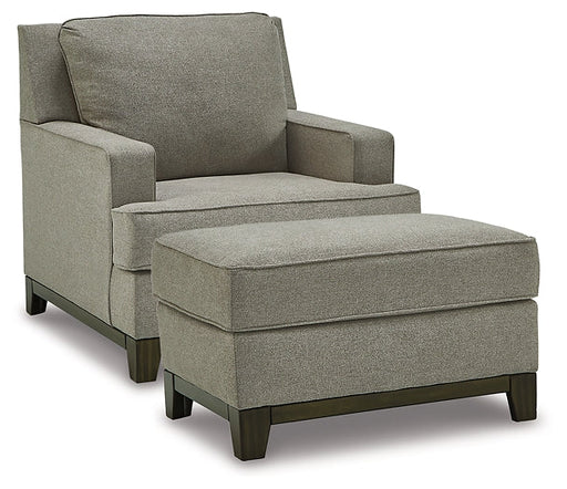 Kaywood Chair and Ottoman Huntsville Furniture Outlet
