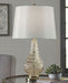 Latoya Glass Table Lamp (1/CN) Huntsville Furniture Outlet
