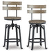 Lesterton Counter Height Dining Table and 2 Barstools Huntsville Furniture Outlet