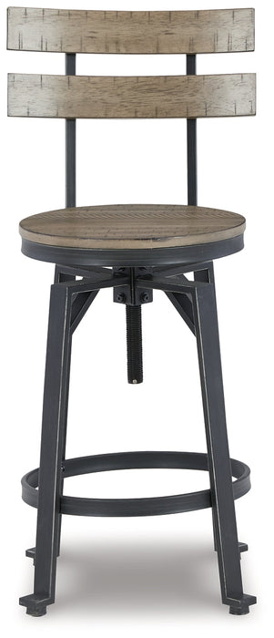 Lesterton Swivel Barstool (2/CN) Huntsville Furniture Outlet