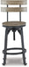Lesterton Swivel Barstool (2/CN) Huntsville Furniture Outlet