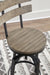 Lesterton Swivel Barstool (2/CN) Huntsville Furniture Outlet