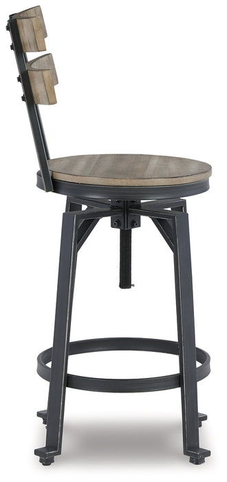 Lesterton Swivel Barstool (2/CN) Huntsville Furniture Outlet