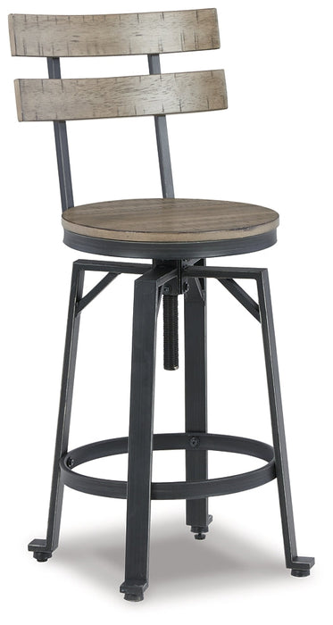 Lesterton Swivel Barstool (2/CN) Huntsville Furniture Outlet