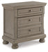 Lettner Queen Sleigh Bed with 2 Storage Drawers with Mirrored Dresser, Chest and Nightstand Huntsville Furniture Outlet