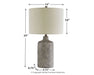 Linus Ceramic Table Lamp (1/CN) Huntsville Furniture Outlet