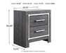 Lodanna Full Panel Bed with 2 Storage Drawers with Mirrored Dresser, Chest and Nightstand Huntsville Furniture Outlet