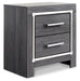 Lodanna Full Panel Bed with 2 Storage Drawers with Mirrored Dresser and 2 Nightstands Huntsville Furniture Outlet