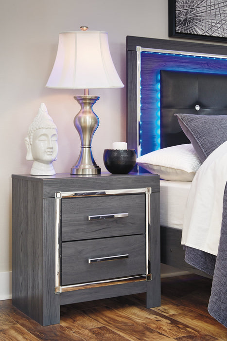 Lodanna Two Drawer Night Stand Huntsville Furniture Outlet