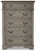 Lodenbay California King Panel Bed with Mirrored Dresser and Chest Huntsville Furniture Outlet