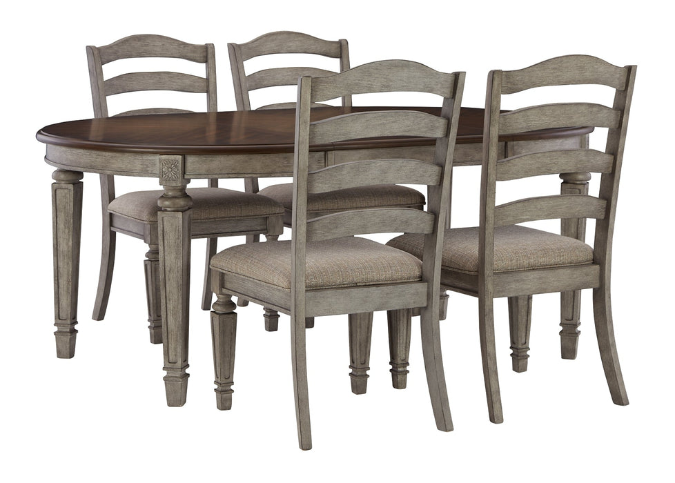 Lodenbay Dining Table and 4 Chairs Huntsville Furniture Outlet