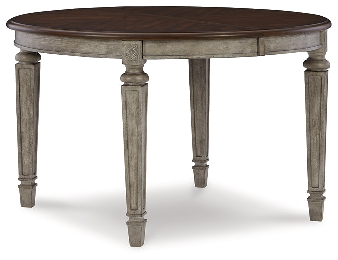 Lodenbay Dining Table and 4 Chairs with Storage Huntsville Furniture Outlet