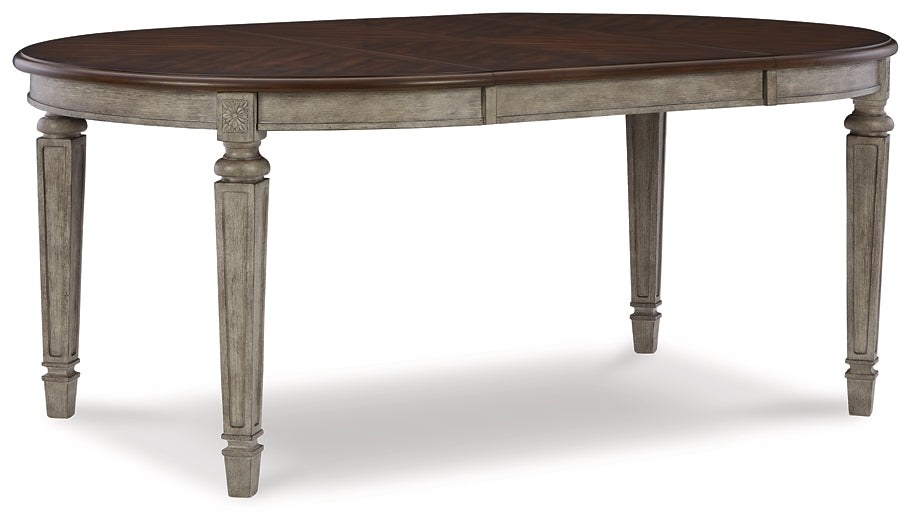 Lodenbay Dining Table and 4 Chairs with Storage Huntsville Furniture Outlet