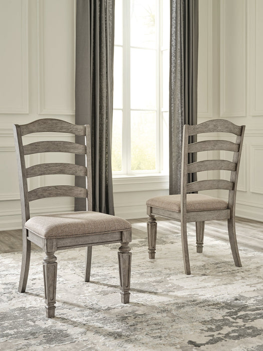 Lodenbay Dining Table and 4 Chairs with Storage Huntsville Furniture Outlet