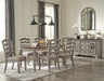 Lodenbay Dining Table and 6 Chairs with Storage Huntsville Furniture Outlet