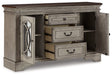 Lodenbay Dining Table and 6 Chairs with Storage Huntsville Furniture Outlet