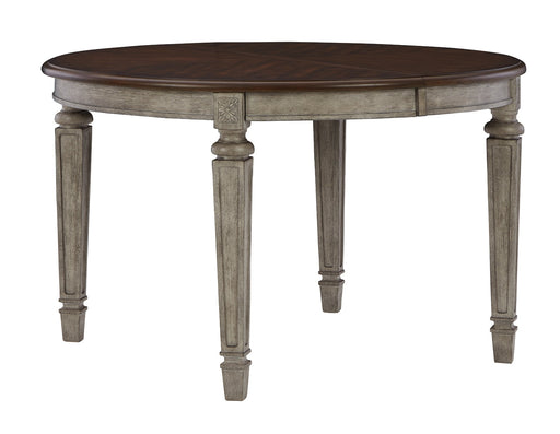 Lodenbay Oval Dining Room EXT Table Huntsville Furniture Outlet
