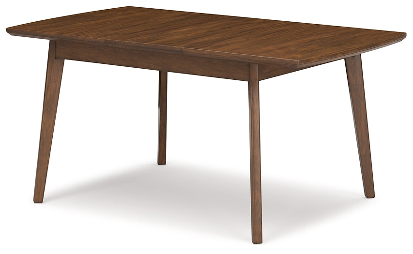 Lyncott RECT DRM Butterfly EXT Table Huntsville Furniture Outlet
