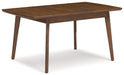 Lyncott RECT DRM Butterfly EXT Table Huntsville Furniture Outlet