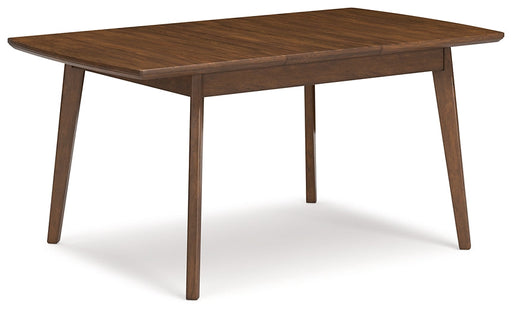 Lyncott RECT DRM Butterfly EXT Table Huntsville Furniture Outlet