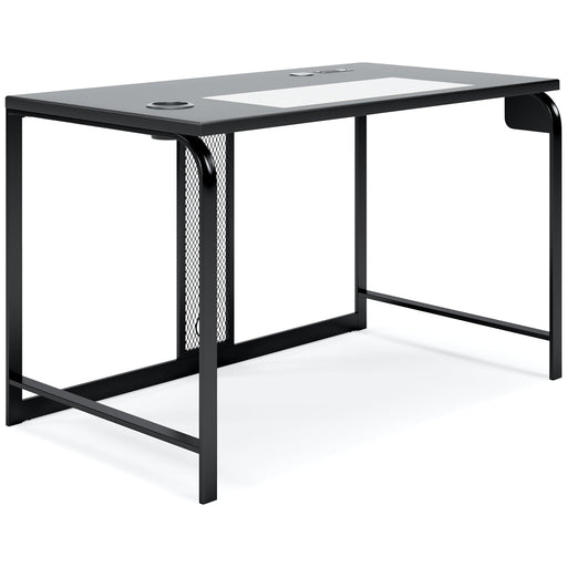 Lynxtyn Home Office Desk with Chair Huntsville Furniture Outlet