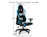 Lynxtyn Home Office Swivel Desk Chair Huntsville Furniture Outlet