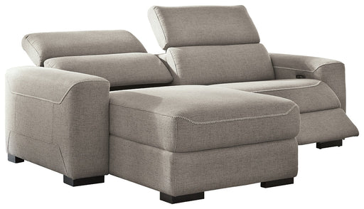Mabton 2-Piece Power Reclining Sectional with Chaise Huntsville Furniture Outlet