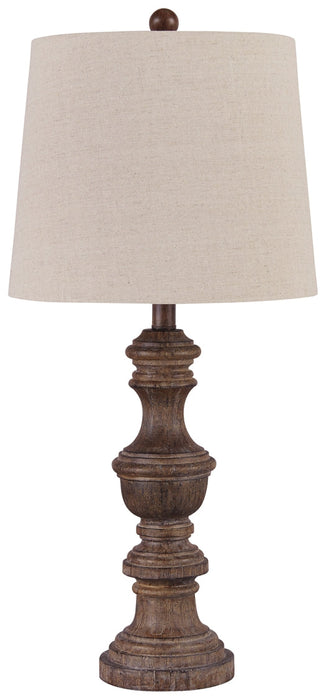 Magaly Poly Table Lamp (2/CN) Huntsville Furniture Outlet
