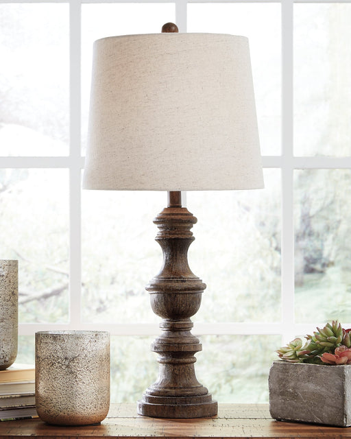 Magaly Poly Table Lamp (2/CN) Huntsville Furniture Outlet
