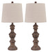 Magaly Poly Table Lamp (2/CN) Huntsville Furniture Outlet