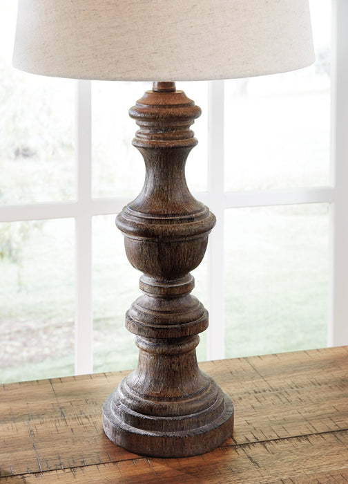 Magaly Poly Table Lamp (2/CN) Huntsville Furniture Outlet