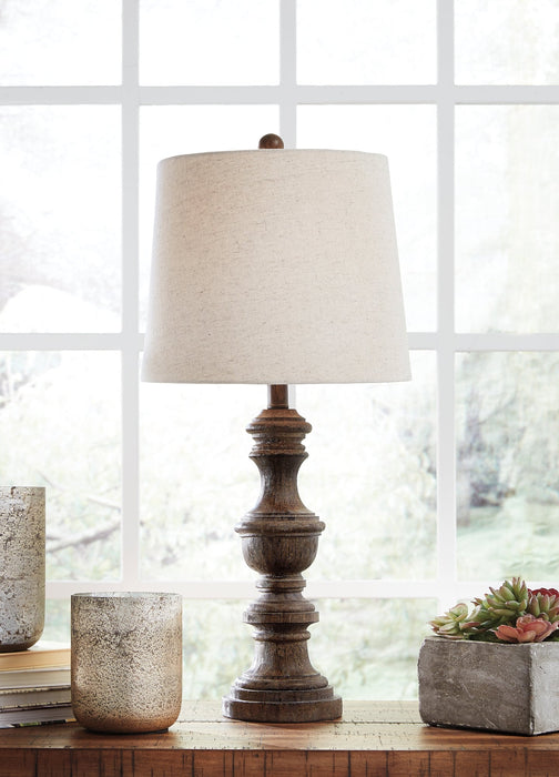 Magaly Poly Table Lamp (2/CN) Huntsville Furniture Outlet