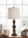 Magaly Poly Table Lamp (2/CN) Huntsville Furniture Outlet