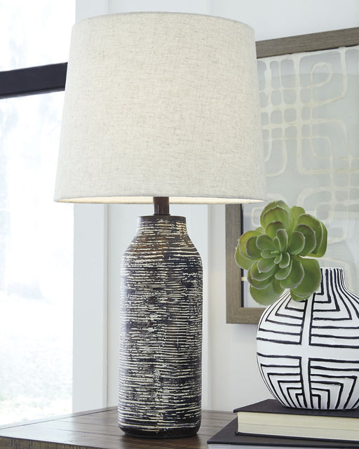 Mahima Paper Table Lamp (2/CN) Huntsville Furniture Outlet